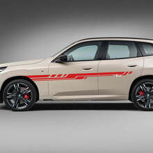 Zijdeurstrepen Decal Kit - Aangepaste Vinyl Graphics 3 voor BMW X3 G45 G01 of F25 2