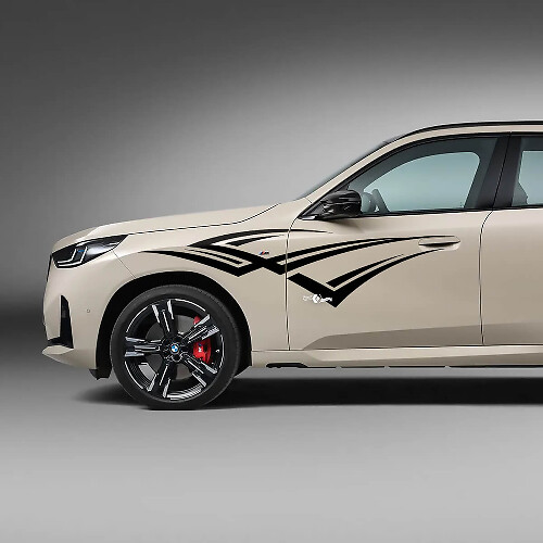 Zijdeur Tribal Decal Kit - Aangepaste Vinyl Stickers 2 voor BMW X3 G45 G01 of F25