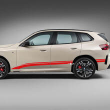 Dubbele Zijstripes Vinyl Decal Kit voor BMW X3_4