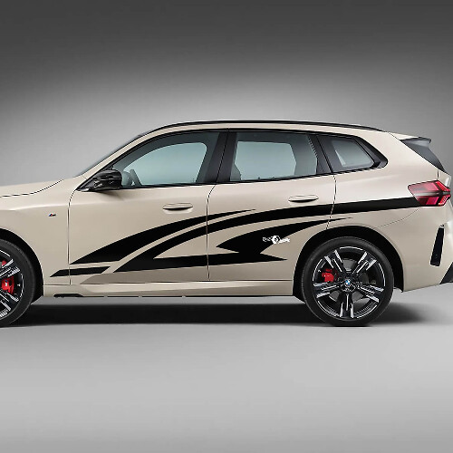 BMW X3 2024 Zijdeur Tribal Decal Kit - Aangepaste vinylafbeeldingen voor G01 & F25 2
