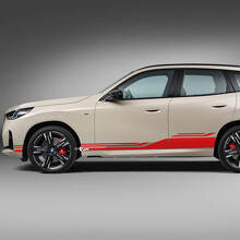 Zijdeur Strepen Decal Kit - Aangepaste Vinyl Graphics 4 voor BMW X3 G45 G01 of F25 3