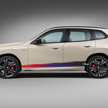 BMW X3 2024 Zijdeur Gradient Stripes M Decal Kit - Aangepaste vinylafbeeldingen voor G01 & F25
 2