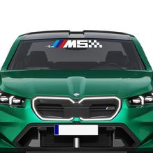 M-logo Racing geruite voorruitsticker voor BMW 5-serie G60 M5 G90
 4