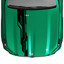 Stripes Racing moderne look motorkapsticker voor BMW 5-serie G60 M5 G90
 2