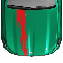 Stripes Racing moderne look motorkapsticker voor BMW 5-serie G60 M5 G90
 5