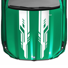 Stripes Racing moderne look motorkapsticker voor BMW 5-serie G60 M5 G90
 7
