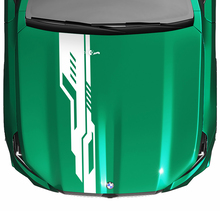 Stripes Racing moderne look motorkapsticker voor BMW 5-serie G60 M5 G90
 8