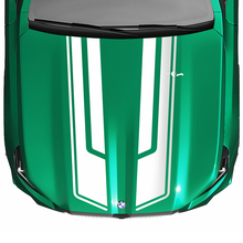 Stripes Racing moderne look motorkapsticker voor BMW 5-serie G60 M5 G90
 9