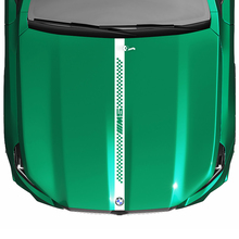 Racing M5 logo centrale streep kapsticker voor BMW 5-serie G60 M5 G90
 2