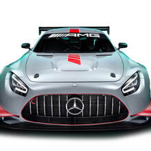 Racing Strepen Zijkant Motorkap Dak Voorruit Vinyl Decal Sticker voor Mercedes-Benz AMG GT_2