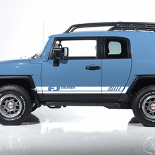 Toyota FJ Cruiser zijdeur strepen stickers Stickers Graphics - aangepaste Vinyl Kit 2
 2