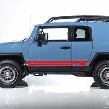 Toyota FJ Cruiser zijdeur strepen stickers Stickers Graphics - aangepaste Vinyl Kit 3
 3