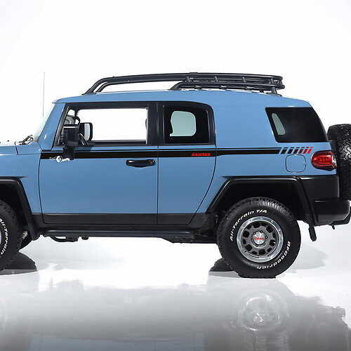 Strepen Zijstickers Stickers Graphics - geschikt voor Toyota FJ Cruiser
