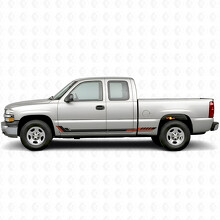 Racing Line Deur- & Rockerpaneel Vinyl Strepen voor Chevrolet Silverado 1500 GMT800 1999-2007_2