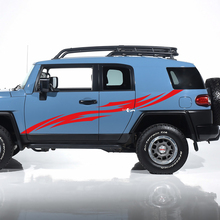 Toyota FJ Cruiser Tribal zijdeur strepen stickers Stickers Graphics - aangepaste Vinyl Kit
 2