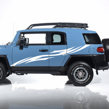 Toyota FJ Cruiser Tribal zijdeur strepen stickers Stickers Graphics - aangepaste Vinyl Kit
 3