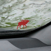 Moose herten voorruit Easter Egg hoek sticker-aangepaste vinyl afbeelding
 2