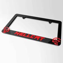 Hellcat Voertuig Kentekenplaat Covers Frames Voertuig Decor geschikt voor Dodge Hellcat
 2