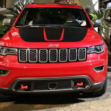 2021 Jeep Cherokee TrackHawk Hood Graphics Wrap-sticker
 2