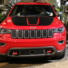 Blackout Motorkap Grafische Vinyl Wrap Sticker voor Jeep Grand Cherokee Trackhawk_2