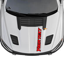 Aangepaste omlijnde letterfolie motorkapsticker voor Dodge Ram 1500_5