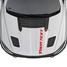 Aangepaste Letters Motorkap Vinyl Decal voor Dodge Ram 1500_2
