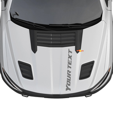 Aangepaste Letters Motorkap Vinyl Decal voor Dodge Ram 1500_3