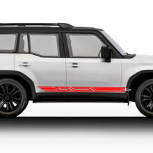 Land Cruiser lagere zijdeuren Streep Vinyl Decals Stickers
 3