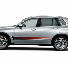 Accent Racing Strobe Stripes-stickerset voor BMW X5 G05
 3