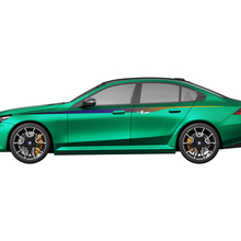Deuren zijstrepen Gradient Racing Decal Kit voor BMW 5-serie G60 M5 G90 - SupDec Graphix Vinyl Stickers
 2