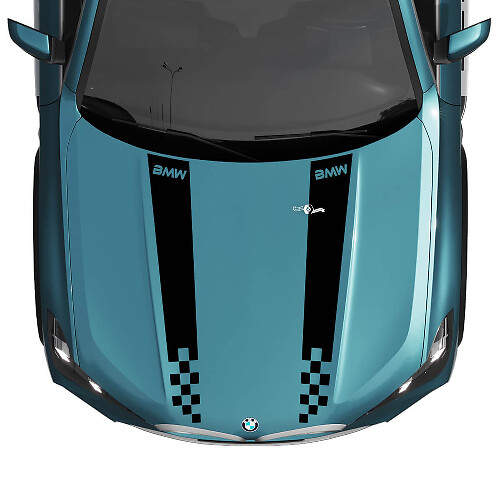 BMW X5 G05 Motorkap Ruitstrepen Decal - Vinyl M Performance