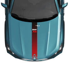 BMW X5 G05 Hood centrale gradiëntstreep sticker vinyl sticker 2
 3