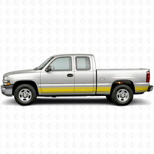 Slanke Accent Deur- & Zijstreep Vinyl Strepen voor Chevrolet Silverado 1500 GMT800 1999-2007_2
