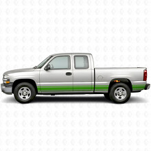 Slanke Accent Deur- & Zijstreep Vinyl Strepen voor Chevrolet Silverado 1500 GMT800 1999-2007_5
