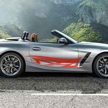 Zijdeur tribale strepen BMW Z4 vinyl sticker
 4
