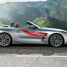 Zijdeur Tribal Strepen BMW Z4 Vinyl Sticker 2
 2