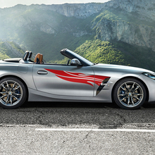 Zijdeur tribale strepen BMW Z4 vinyl sticker sticker 2
 2