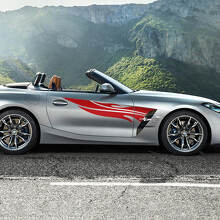 Zijdeur Tribal Strepen BMW Z4 Vinyl Sticker 2
 2