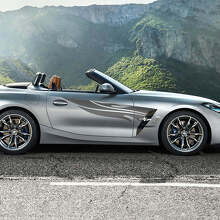 Zijdeur Tribal Strepen BMW Z4 Vinyl Sticker 2
 3