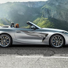 Zijdeur Tribal Strepen BMW Z4 Vinyl Sticker 2
 3