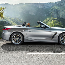 Zijdeur accenten strepen BMW Z4 vinyl sticker
 4