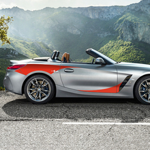 Zijdeur accenten strepen BMW Z4 vinyl sticker
 6