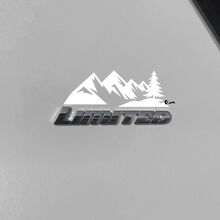 Mountains Limited-badgegebied vinylsticker voor Toyota 4Runner_3