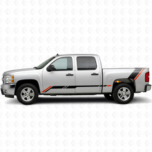 Rising Accent Deur- & Zijpaneel Vinyl Strepen voor Chevrolet Silverado 1500 GMT900 2007-2013_2