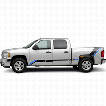 Rising Accent Deur- & Zijpaneel Vinyl Strepen voor Chevrolet Silverado 1500 GMT900 2007-2013_3