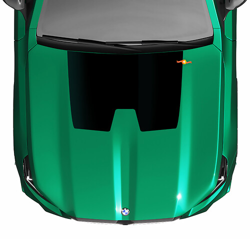M Performance motorkapsticker voor BMW 5-serie G60 M5 G90
