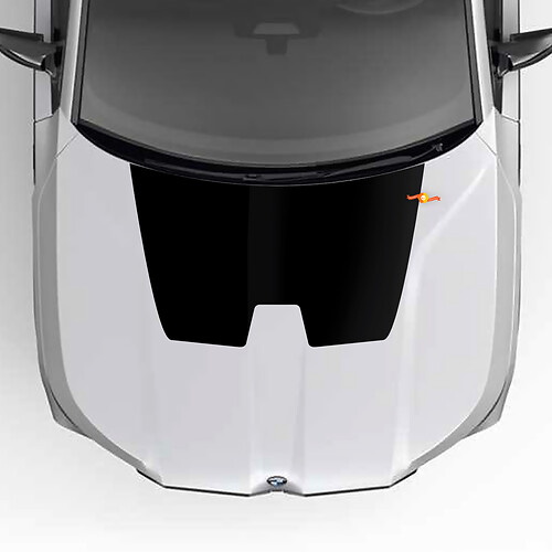 M Performance motorkapsticker voor BMW XM G09
