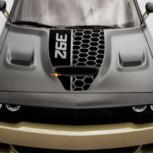 Hood Dodge 392 Challenger of Charger Hemi Vinyl Racing sticker sticker 2
 2