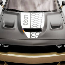 Motorkap Dodge Hemi Challenger of Charger Hemi Vinyl Racing Decal Sticker
_3