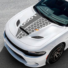 Motorkap Dodge Hemi Challenger of Charger Hemi Vinyl Racing Decal Sticker
_4